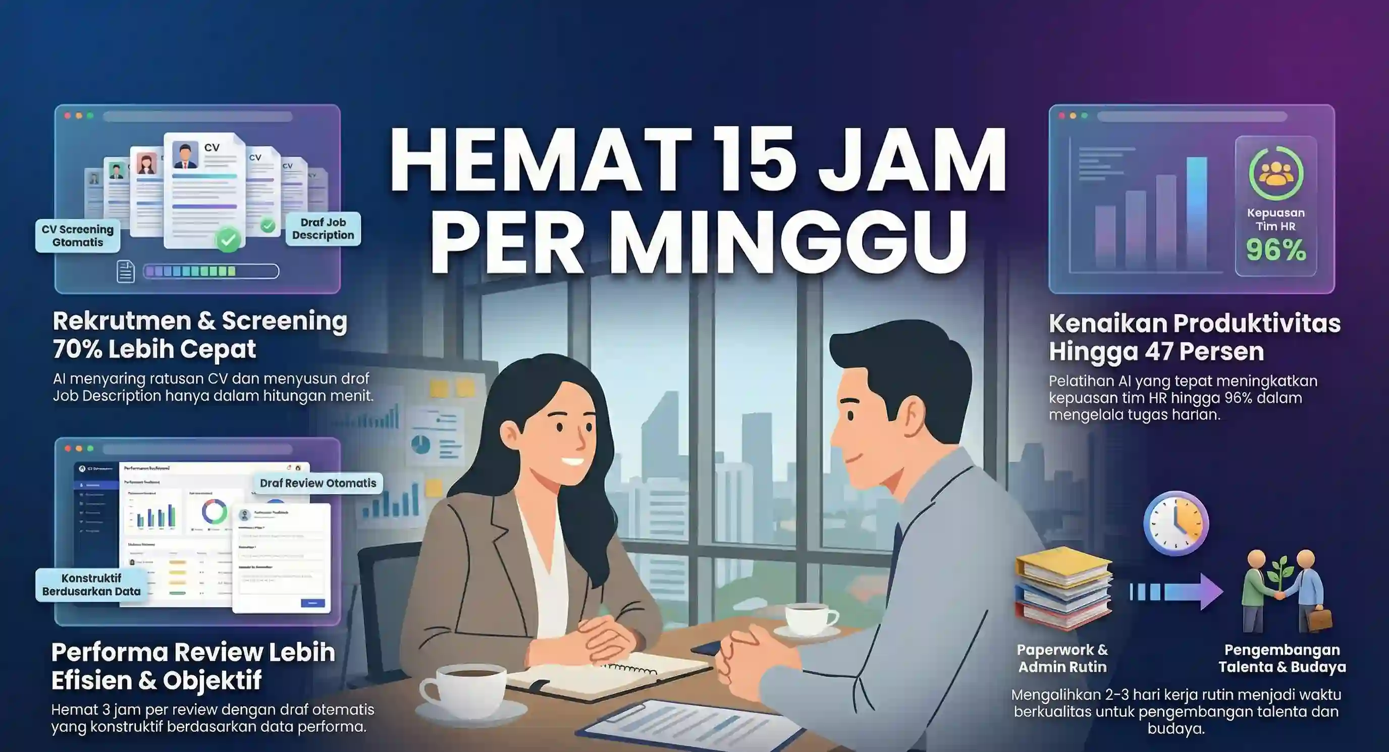 Training AI untuk HRD Perusahaan Indonesia